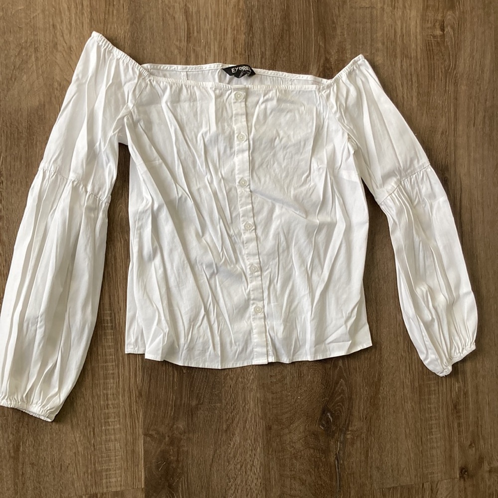 Express off shoulder top